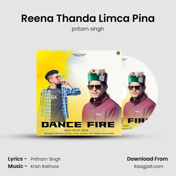 Reena Thanda Limca Pina - pritam singh album cover 