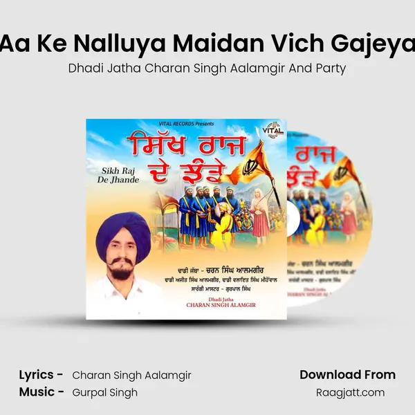 Aa Ke Nalluya Maidan Vich Gajeya - Dhadi Jatha Charan Singh Aalamgir And Party album cover 