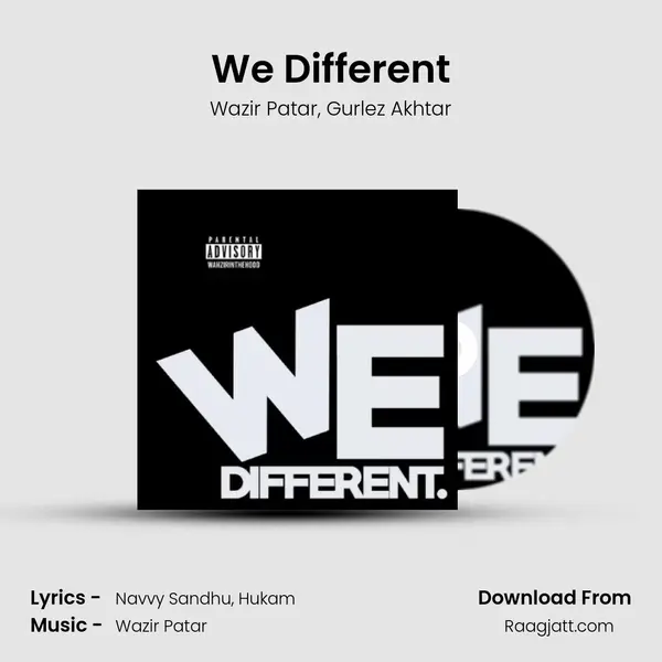 We Different - Wazir Patar album cover 