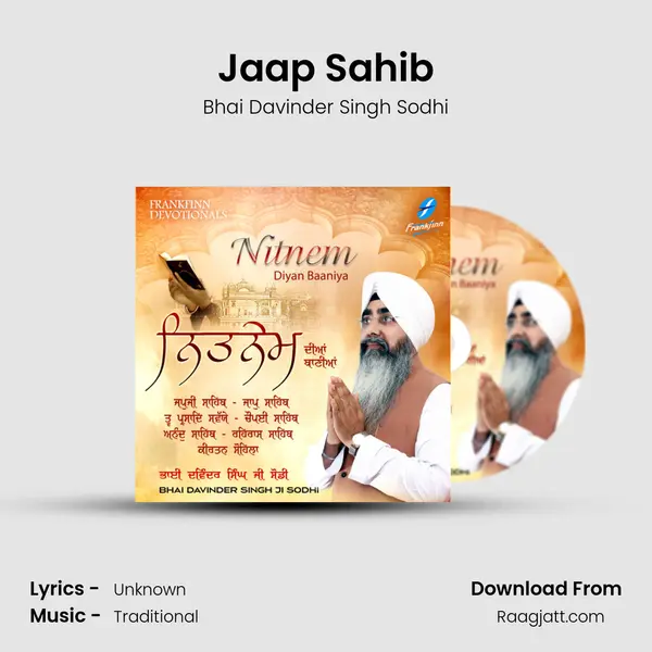 Jaap Sahib - Bhai Davinder Singh Sodhi album cover 