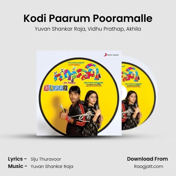 Kodi Paarum Pooramalle - Yuvan Shankar Raja album cover 