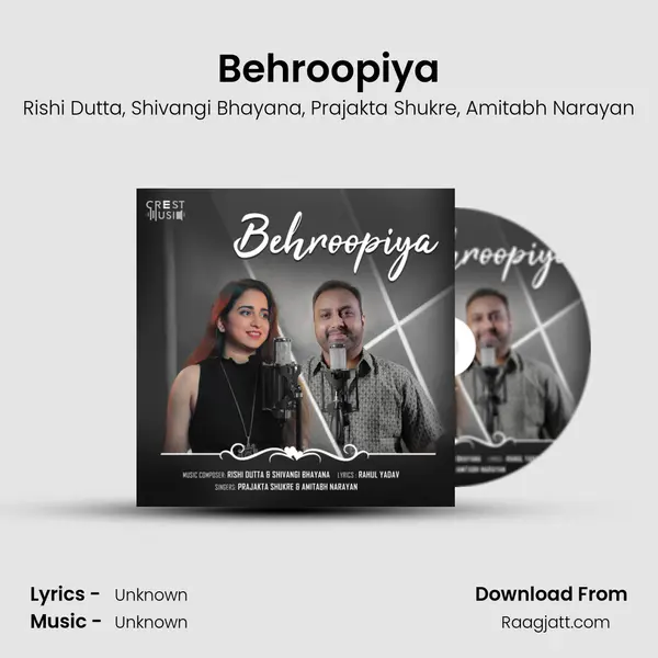 Behroopiya - Rishi Dutta album cover 