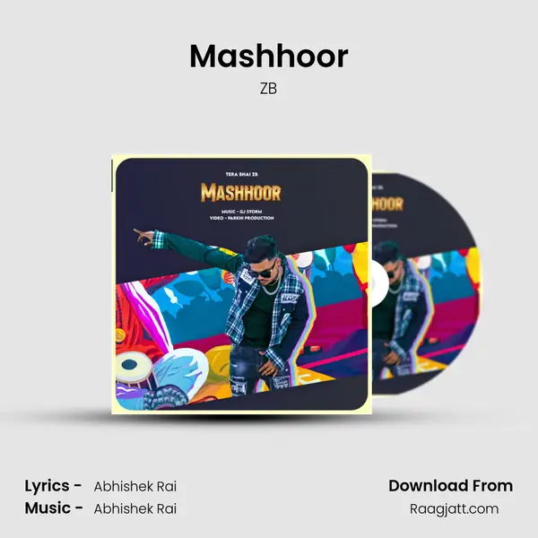 Mashhoor - ZB album cover 