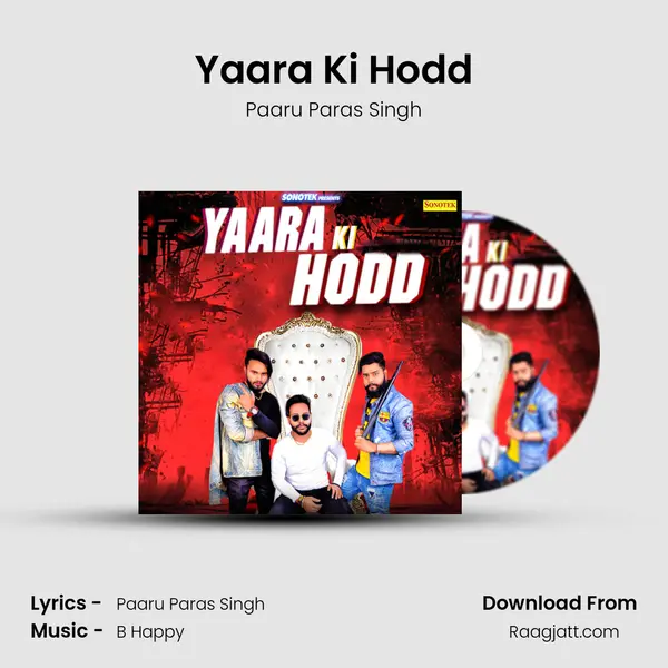 Yaara Ki Hodd - Paaru Paras Singh album cover 