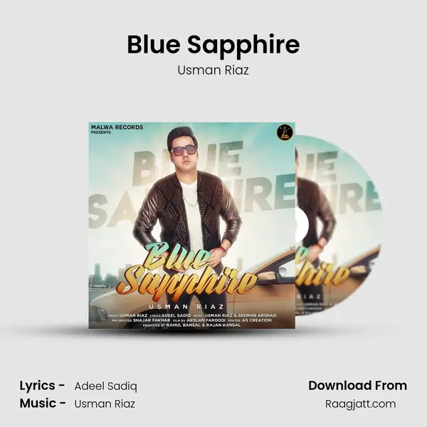 Blue Sapphire - Usman Riaz album cover 