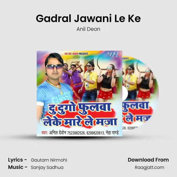 Gadral Jawani Le Ke - Anil Deon album cover 