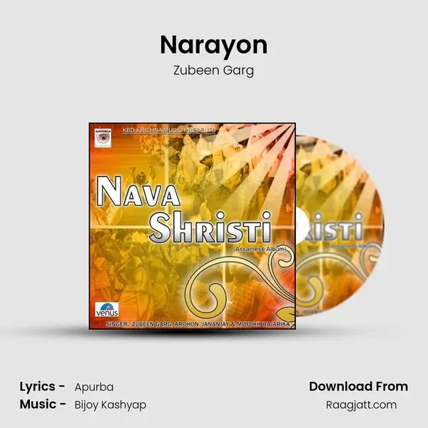 Narayon - Zubeen Garg album cover 