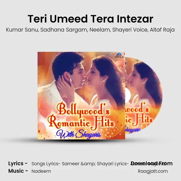 Teri Umeed Tera Intezar - Kumar Sanu album cover 