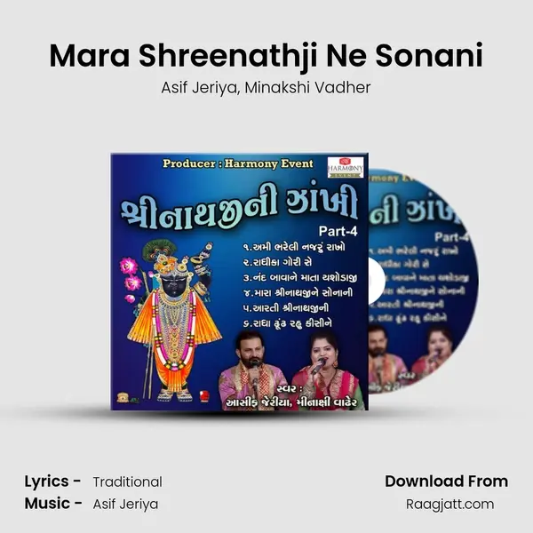 Mara Shreenathji Ne Sonani mp3 song