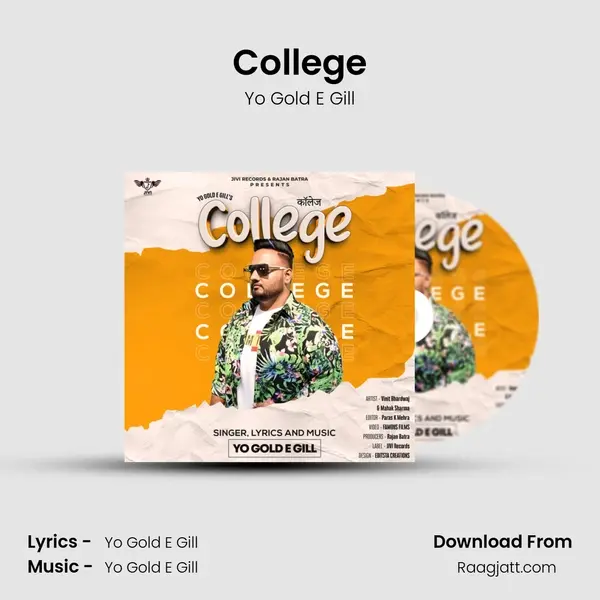 College - Yo Gold E Gill album cover 