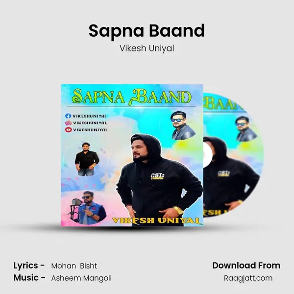 Sapna Baand - Vikesh Uniyal album cover 