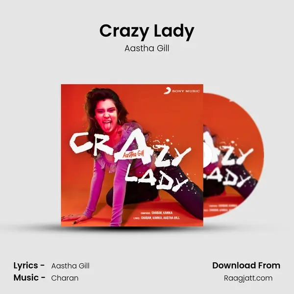 Crazy Lady - Aastha Gill album cover 