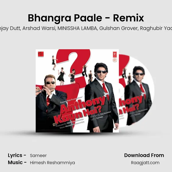 Bhangra Paale - Remix - Sanjay Dutt album cover 