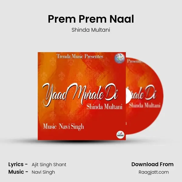 Prem Prem Naal - Shinda Multani album cover 