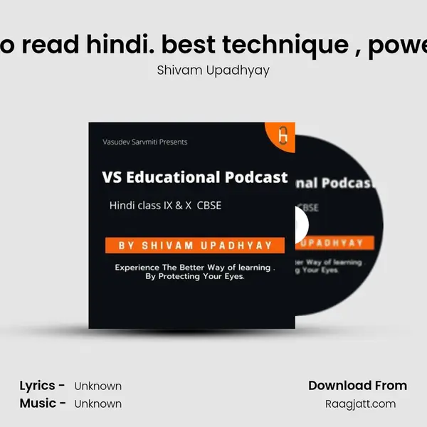 How to read hindi. best technique , power of 3 - Shivam Upadhyay album cover 