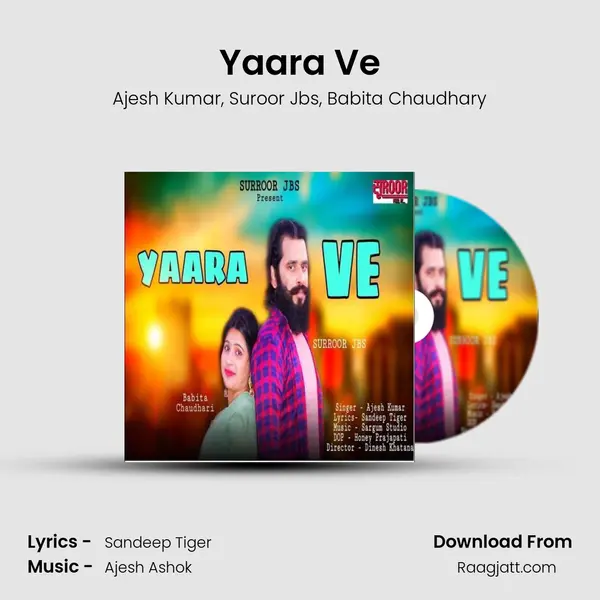 Yaara Ve - Ajesh Kumar album cover 