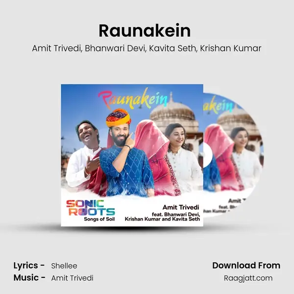 Raunakein (From Sonic Roots - Songs of Soil) - Amit Trivedi album cover 