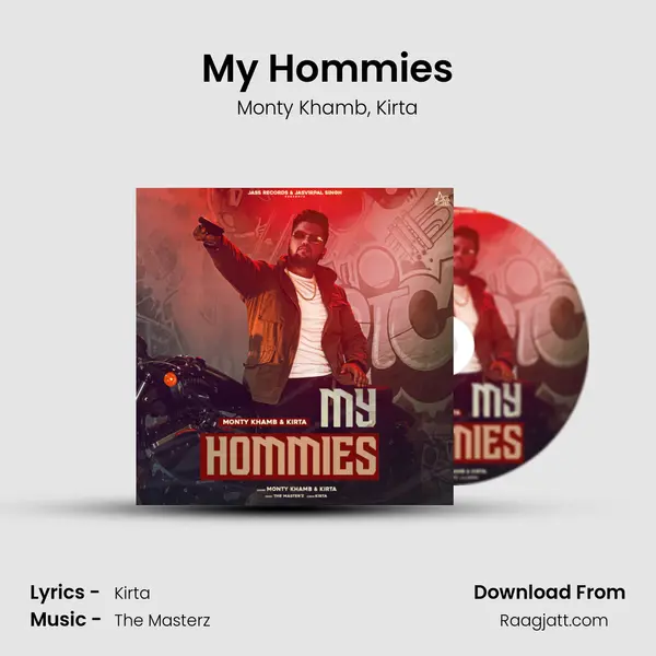 My Hommies - Monty Khamb album cover 