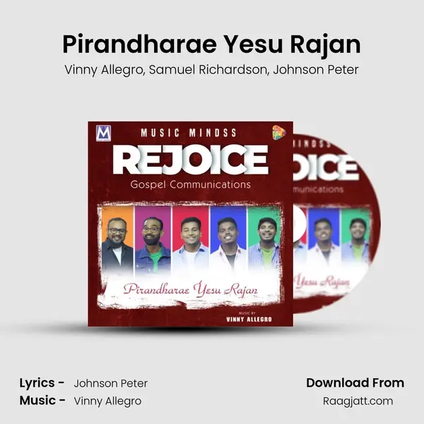 Pirandharae Yesu Rajan - Vinny Allegro album cover 