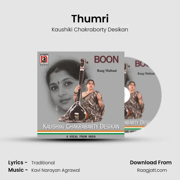 Thumri - Kaushiki Chakraborty Desikan album cover 