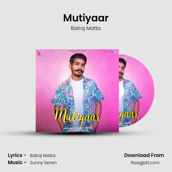 Mutiyaar - Balraj Matta album cover 