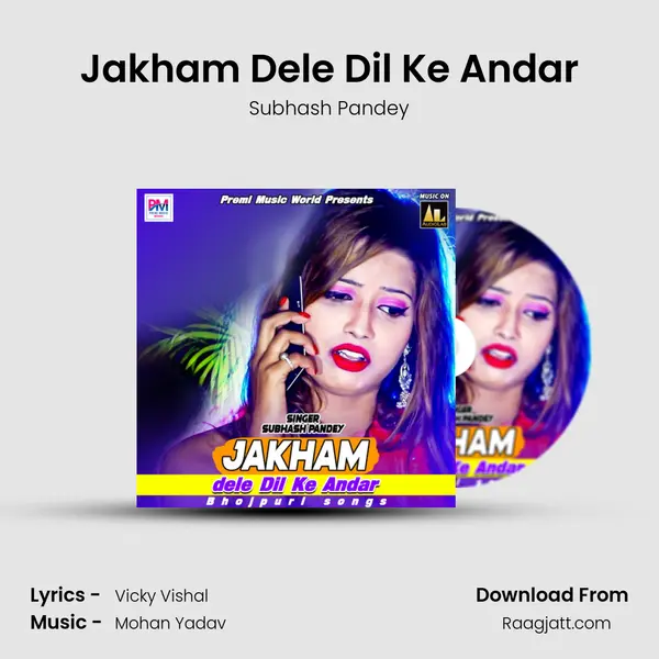 Jakham Dele Dil Ke Andar - Subhash Pandey album cover 