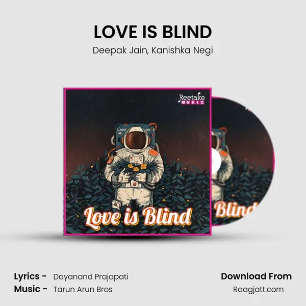 LOVE IS BLIND - Deepak Jain album cover 