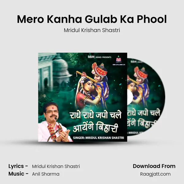 Mero Kanha Gulab Ka Phool - Mridul Krishan Shastri album cover 