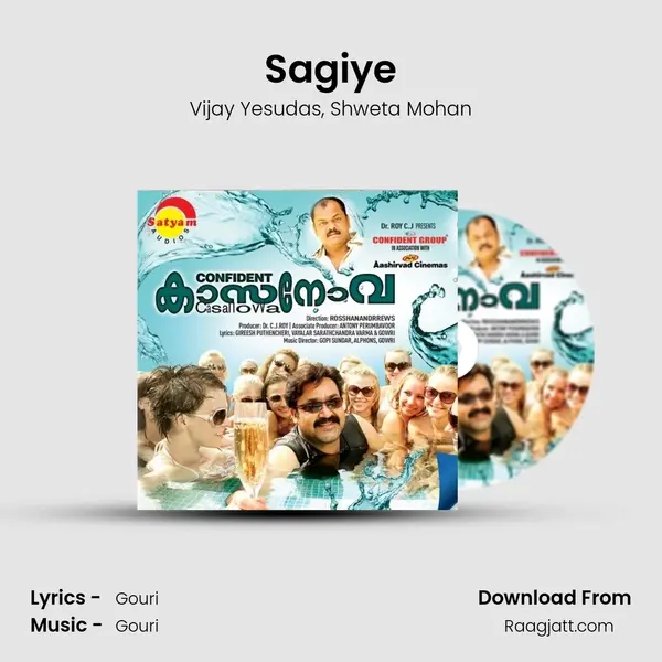 Sagiye - Vijay Yesudas album cover 