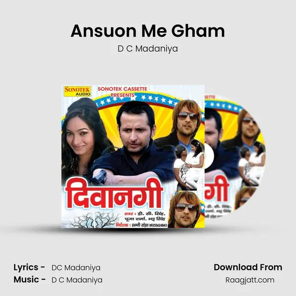 Ansuon Me Gham - D C Madaniya album cover 