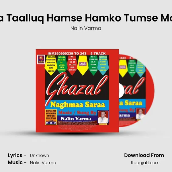 Tod Na Dena Taalluq Hamse Hamko Tumse Mohabbat Hai - Nalin Varma album cover 