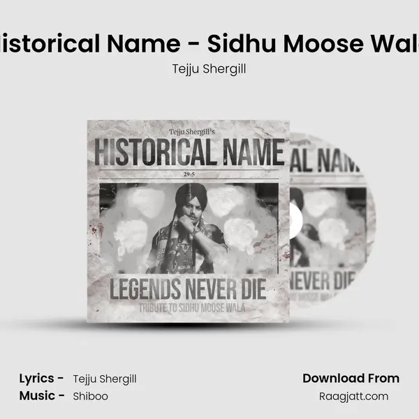 Historical Name - Sidhu Moose Wala mp3 song