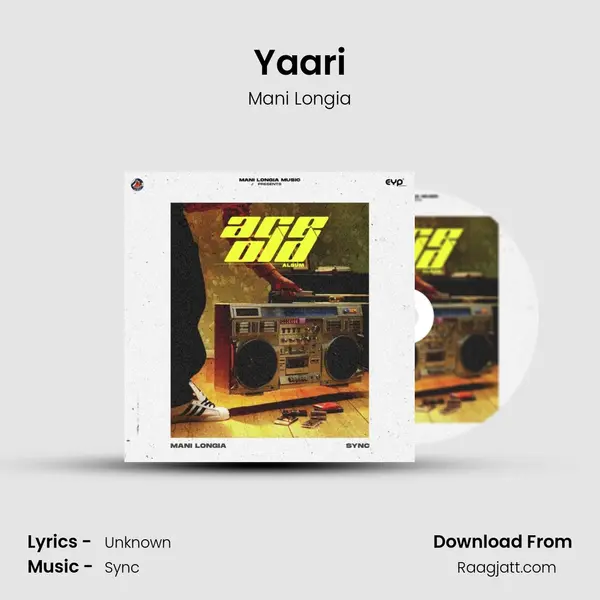 Yaari - Mani Longia album cover 