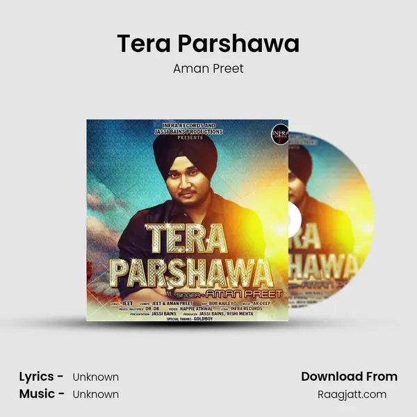 Tera Parshawa - Aman Preet album cover 