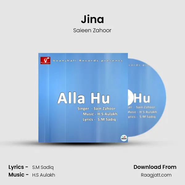 Jina - Saieen Zahoor album cover 