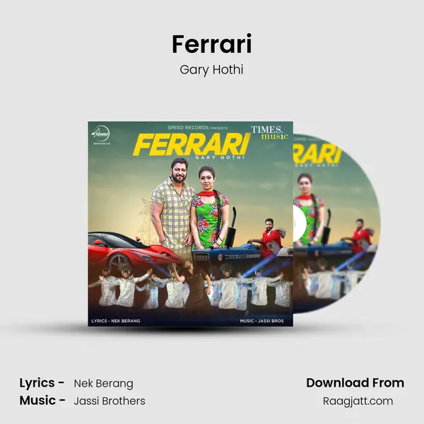 Ferrari - Gary Hothi album cover 