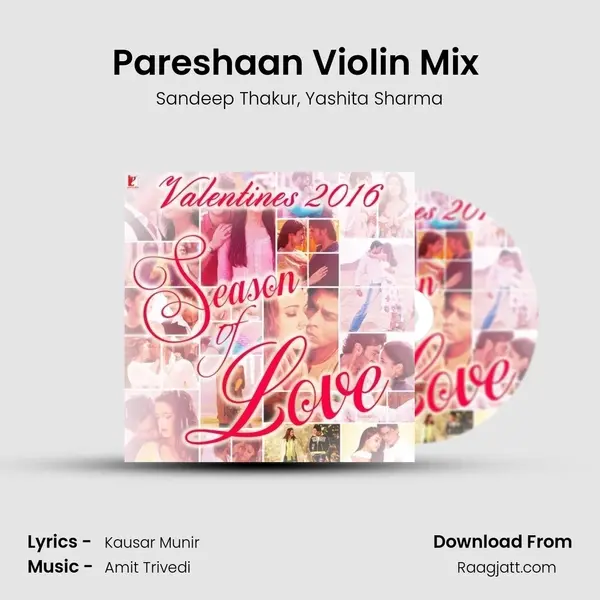 Pareshaan Violin Mix (Cover Version) mp3 song