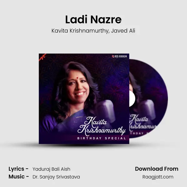 Ladi Nazre - Kavita Krishnamurthy album cover 