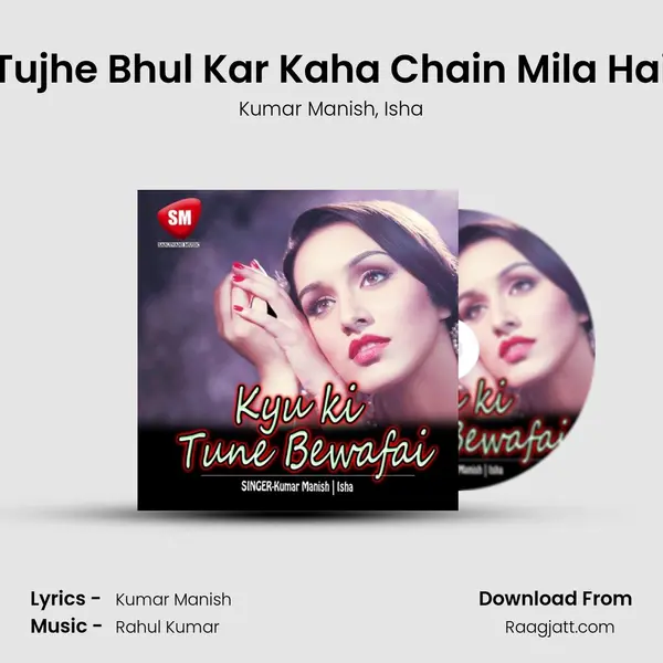 Tujhe Bhul Kar Kaha Chain Mila Hai - Kumar Manish album cover 