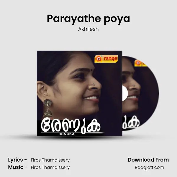 Parayathe poya - Akhilesh album cover 