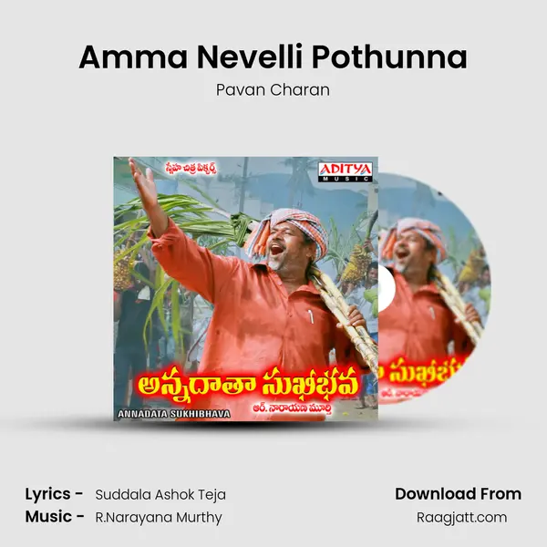 Amma Nevelli Pothunna - Pavan Charan album cover 