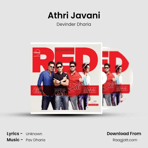 Athri Javani - Devinder Dharia album cover 