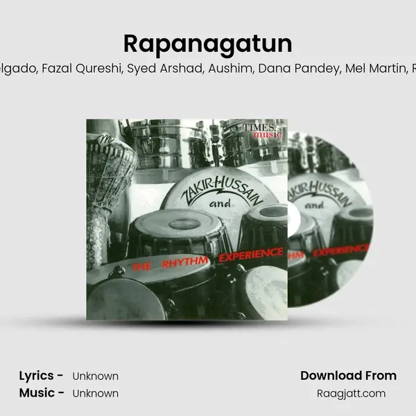 Rapanagatun - Ustad Zakir Hussain album cover 