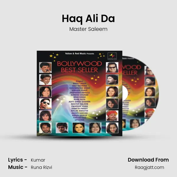 Haq Ali Da - Master Saleem album cover 