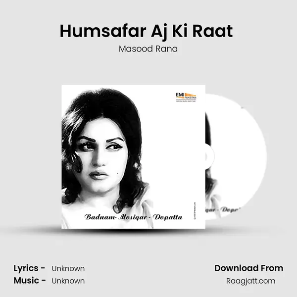 Humsafar Aj Ki Raat (From Badnaam) mp3 song