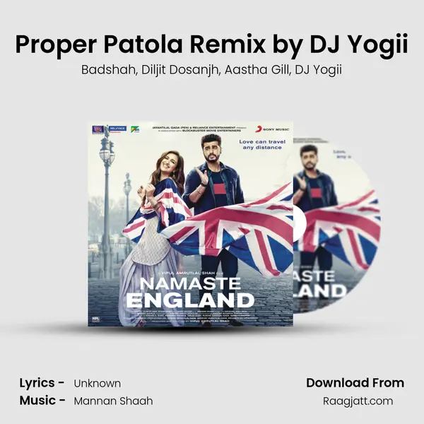 Proper Patola Remix by DJ Yogii - Badshah album cover 