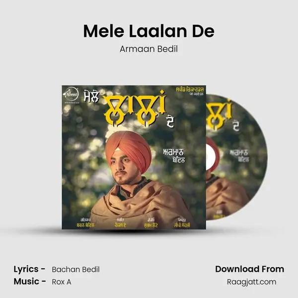 Mele Laalan De - Armaan Bedil album cover 