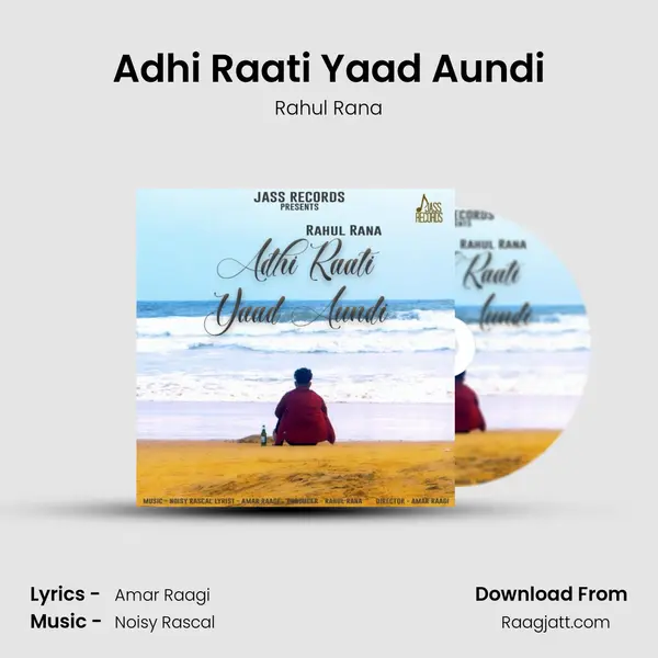 Adhi Raati Yaad Aundi - Rahul Rana album cover 