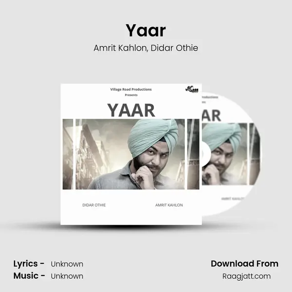 Yaar - Amrit Kahlon album cover 