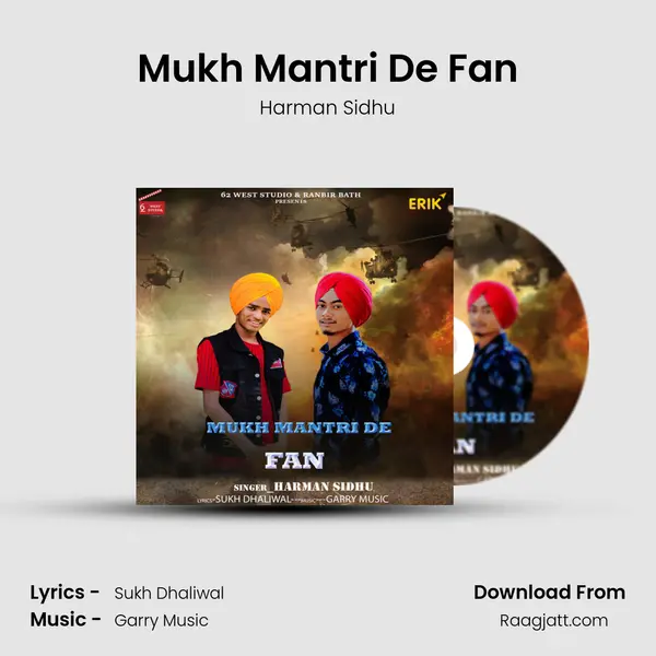 Mukh Mantri De Fan - Harman Sidhu album cover 